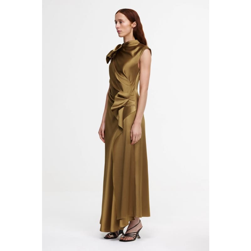 Ramshaw Maxi Dress | Golden Moss - Dress