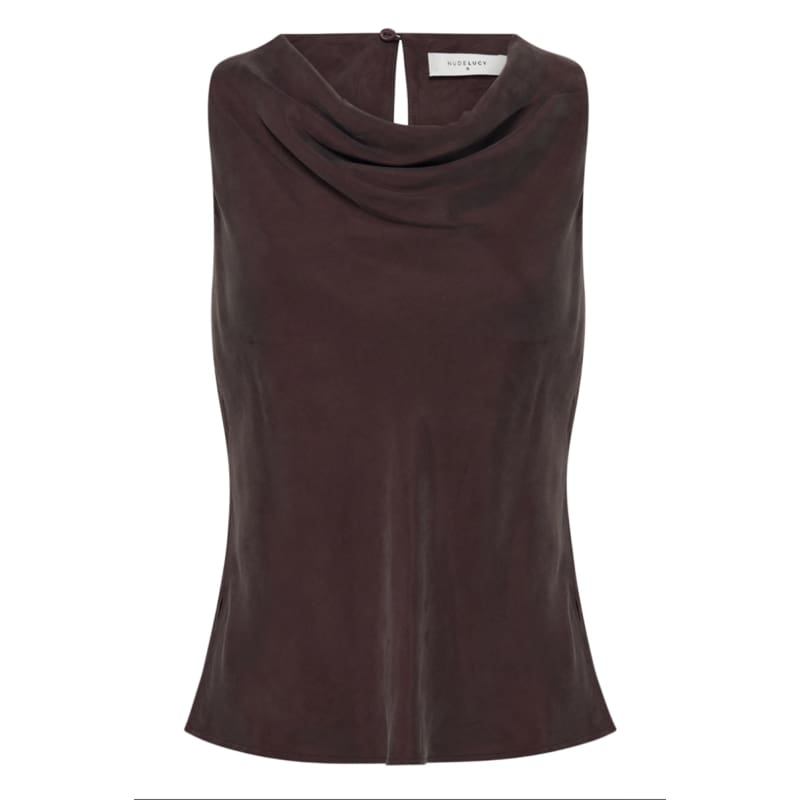 Raven Cupro Top | Raisin Tops