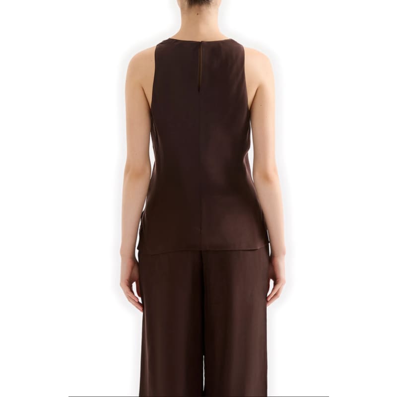 Raven Cupro Top | Raisin Tops