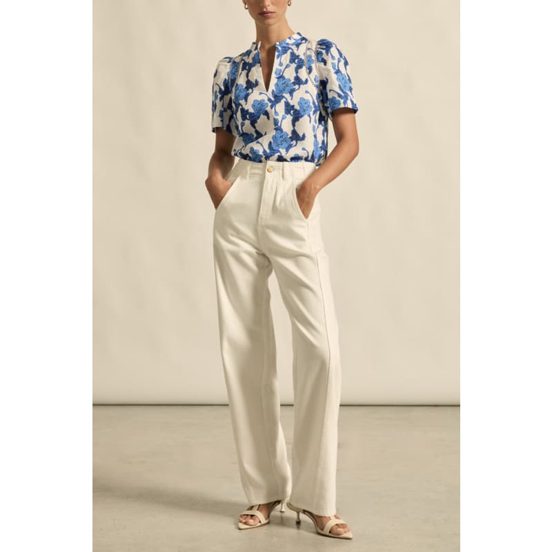 Recollect Top | Azure Bouquet - Tops