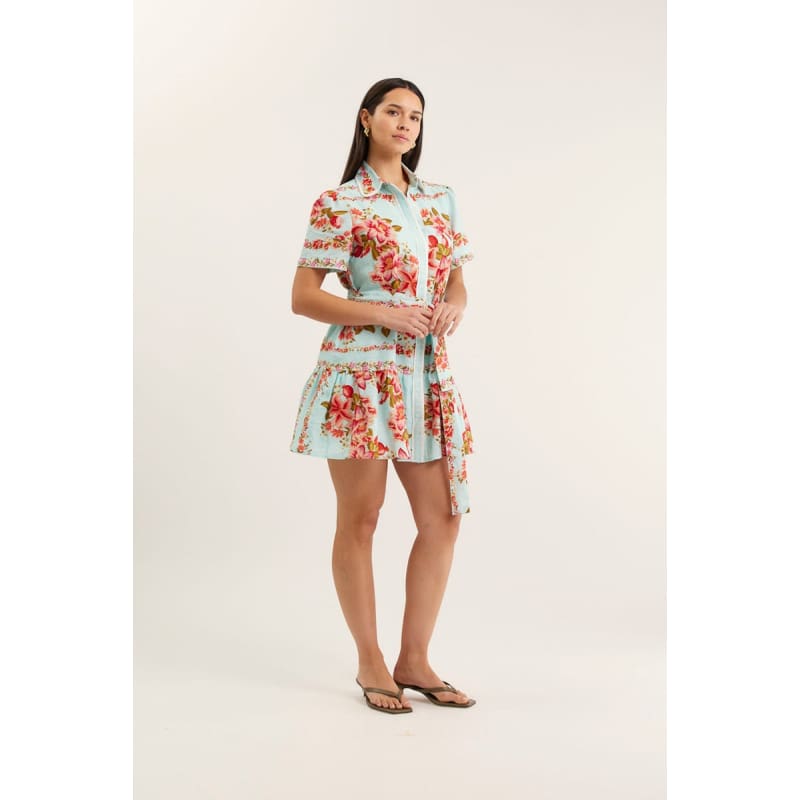 Renae Linen Dress | Portofino - Dress