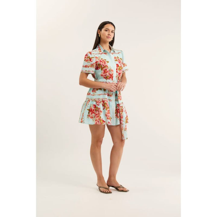 Renae Linen Dress | Portofino - Dress