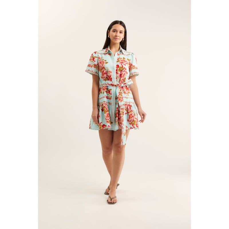 Renae Linen Dress | Portofino - Dress