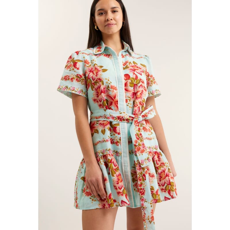 Renae Linen Dress | Portofino - Dress