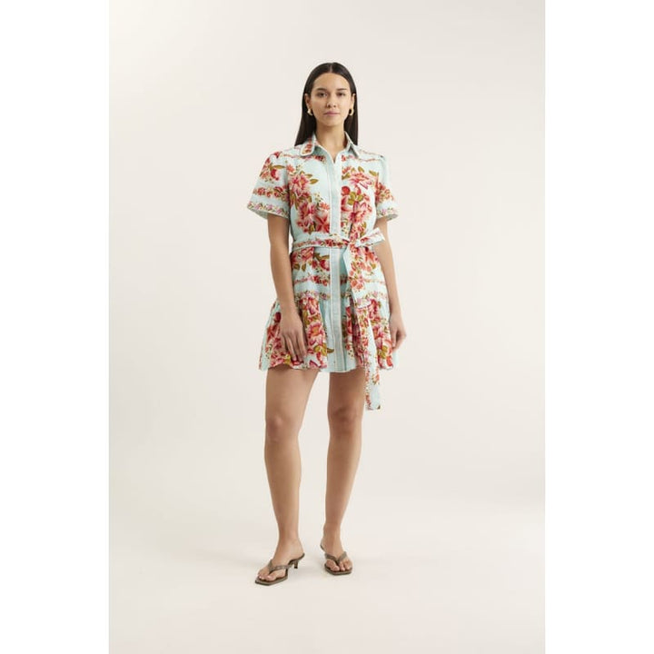 Renae Linen Dress | Portofino - Dress