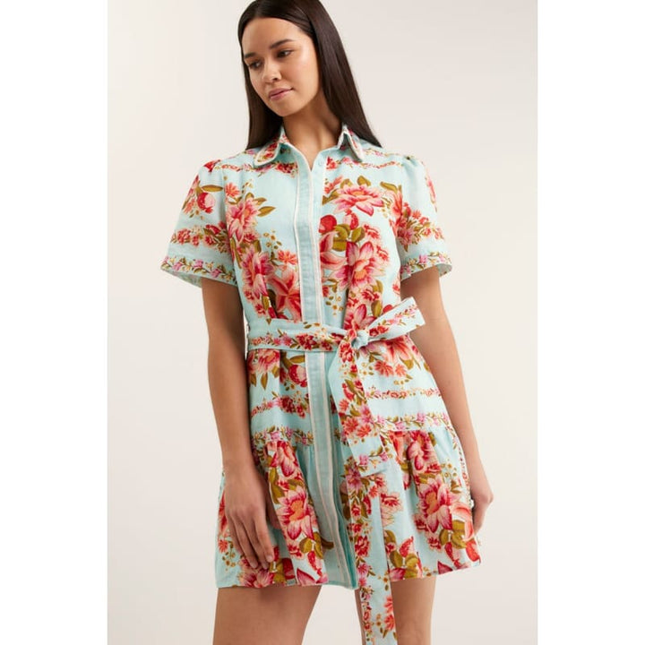 Renae Linen Dress | Portofino - Dress