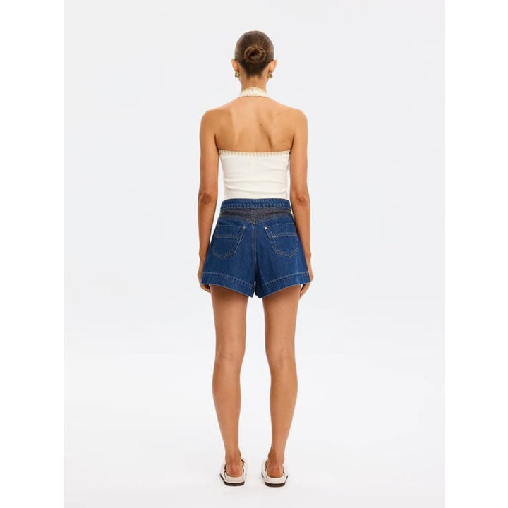 Rhea Halter Top | Cream - Tops