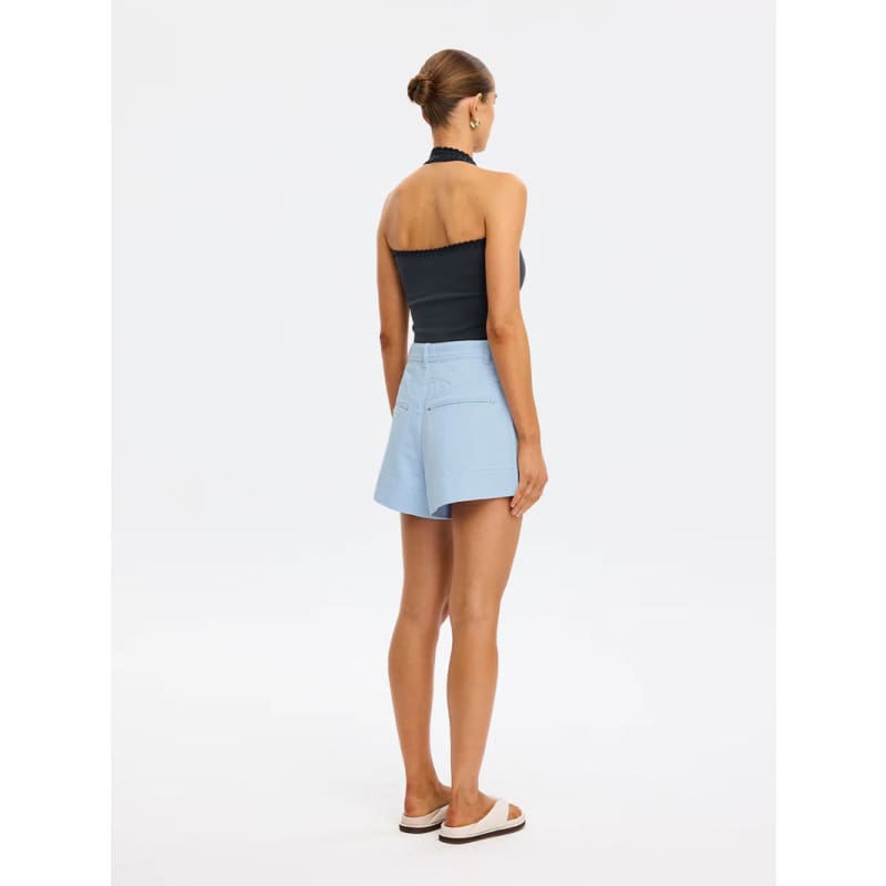 Rhea Halter Top | Navy - Tops