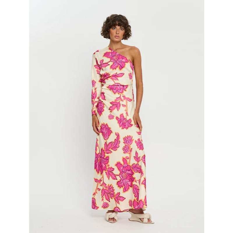 Rhia One Sleeve Maxi Dress - Dress