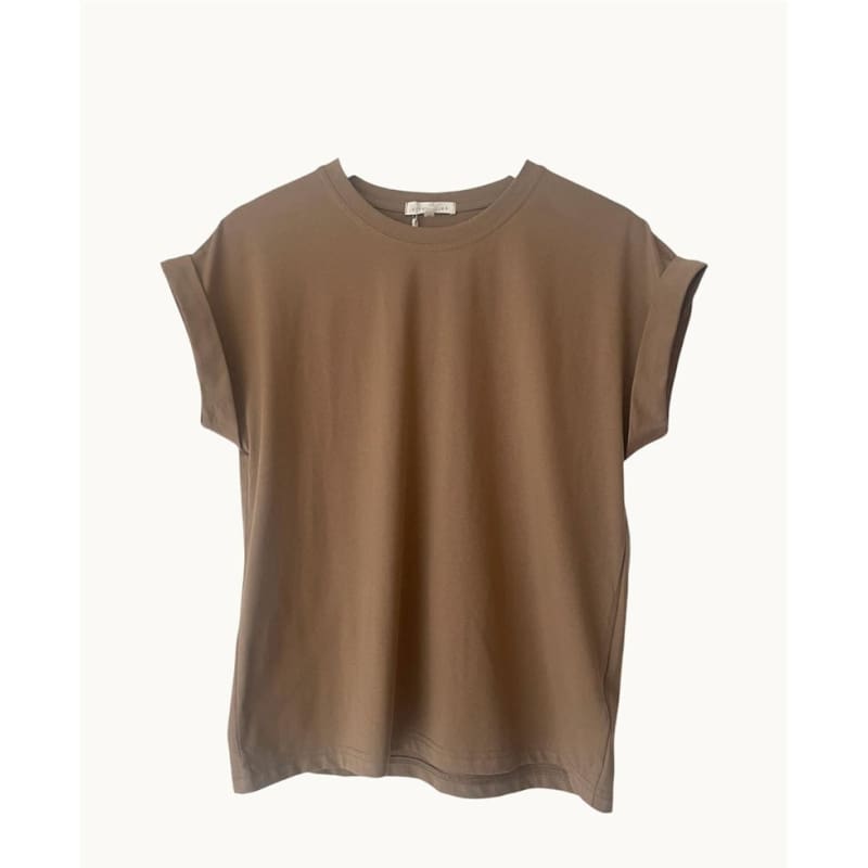 Rhodes Tee | Mocha - Tops