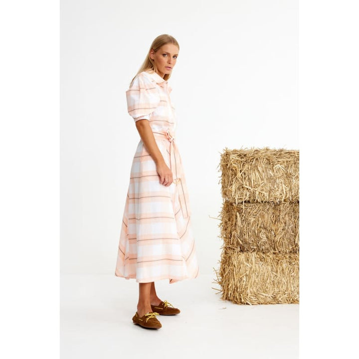 Rising Trot Midi Dress - Dress