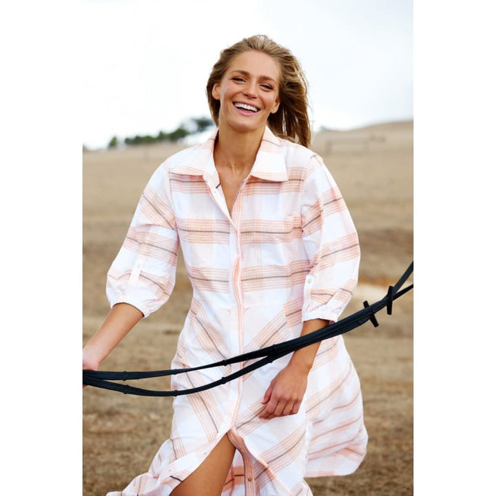 Rising Trot Midi Dress - Dress