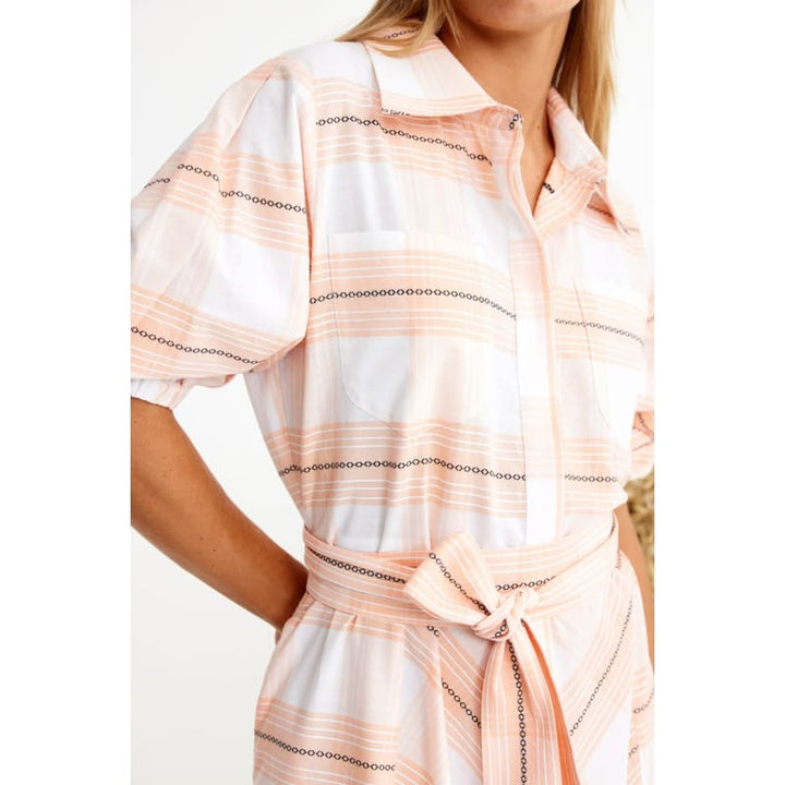 Rising Trot Midi Dress - Dress