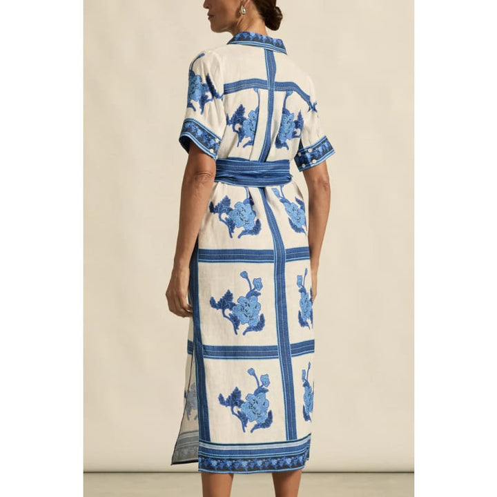 Roam Dress | Azure Collage - Dress