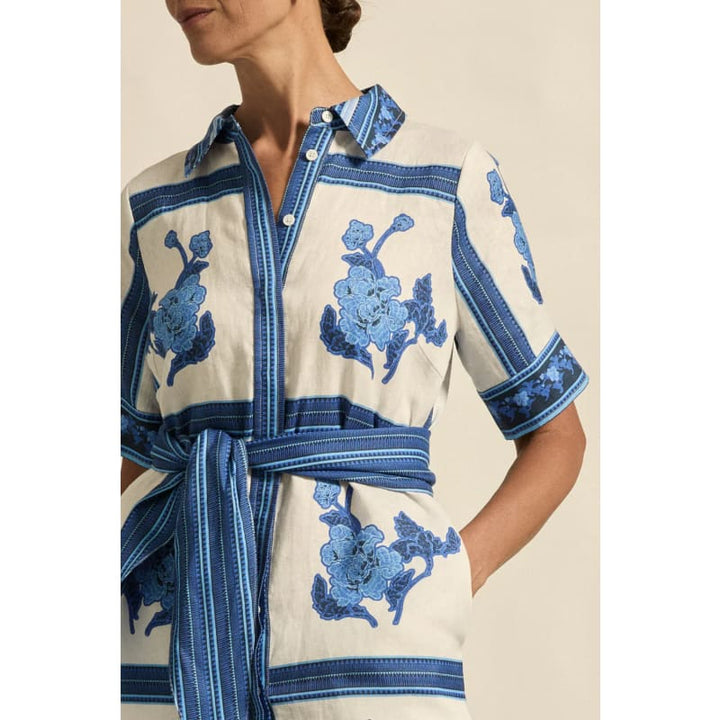 Roam Dress | Azure Collage - Dress