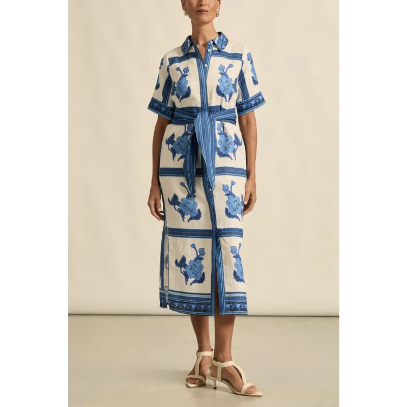 Roam Dress | Azure Collage - Dress