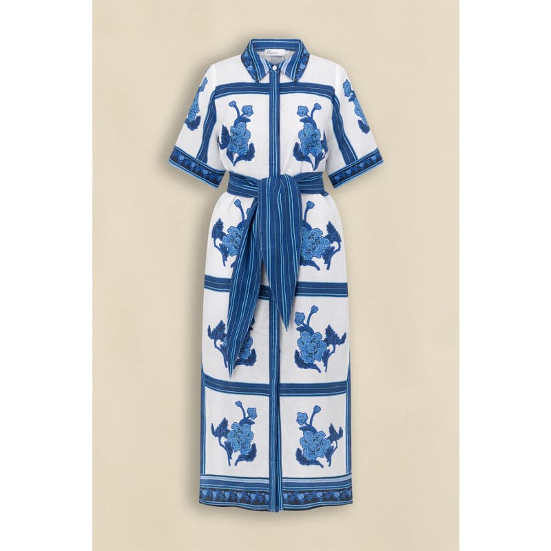 Roam Dress | Azure Collage - Dress