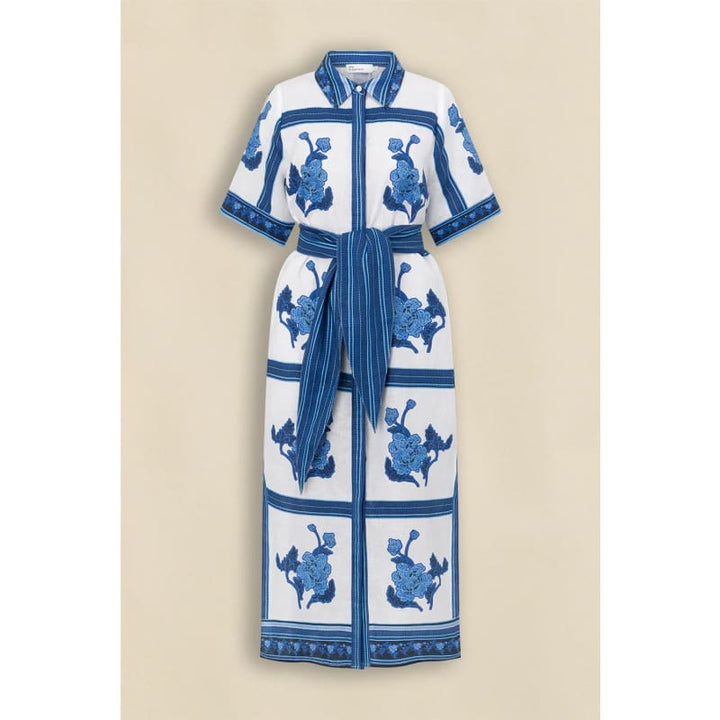 Roam Dress | Azure Collage - Dress