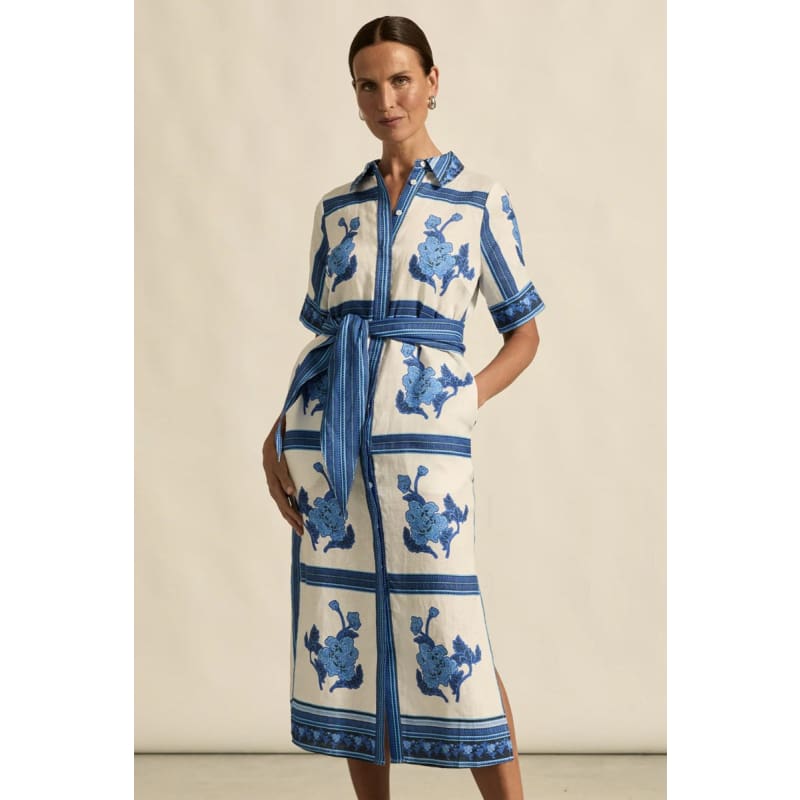 Roam Dress | Azure Collage - Dress