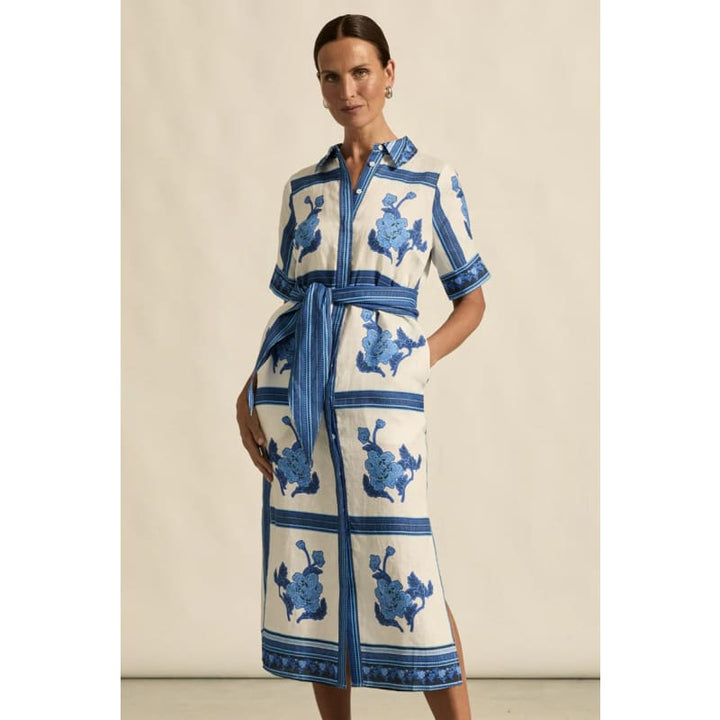 Roam Dress | Azure Collage - Dress