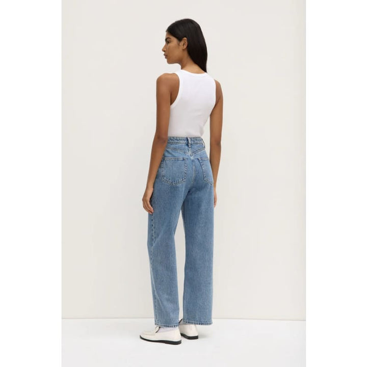 Robyn Scoop Neck Rib Tank | White - Tops