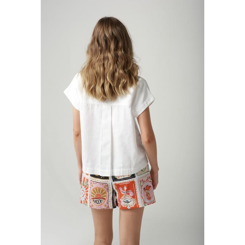 Rodeo Print Shorts | Rodeo Print C1531 227 Bottoms