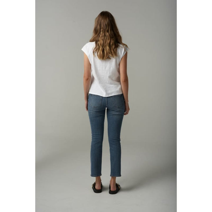 Rodeo Printed Tee | White C1310 238 Tops