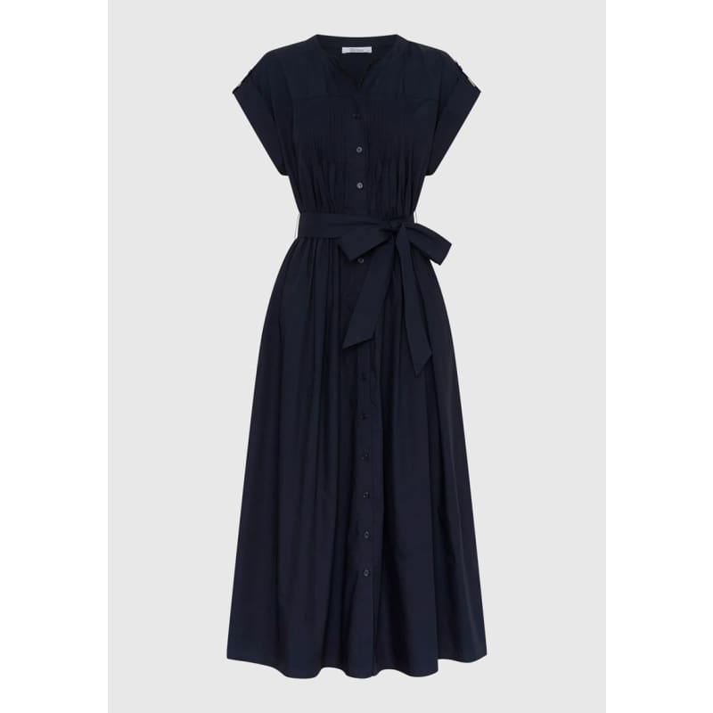 Romy Shirt Dress | Navy - Dress