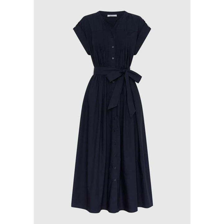 Romy Shirt Dress | Navy - Dress