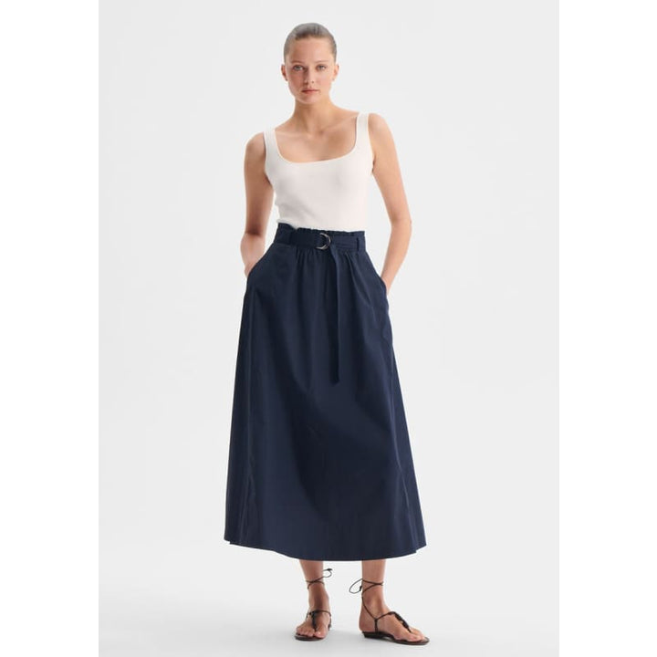 Romy Skirt | Navy - Bottoms