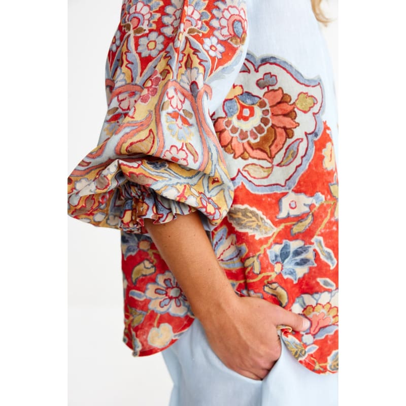Rosettes Shirt Tops
