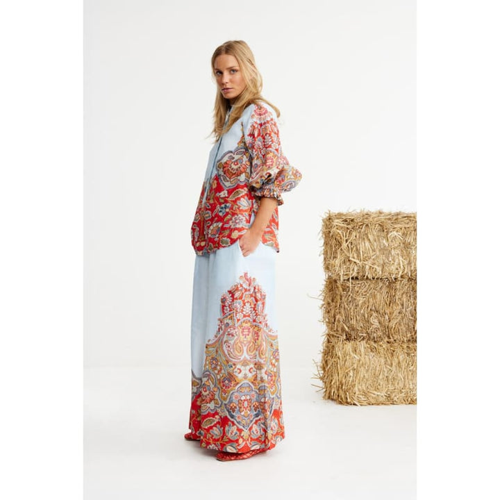 Rosettes Shirt Tops