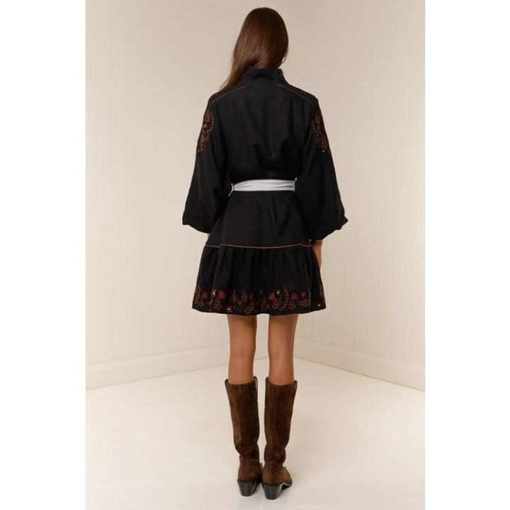 Rosewood Mini Dress | Rosewood Embroidery