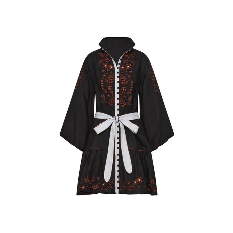 Rosewood Mini Dress | Rosewood Embroidery