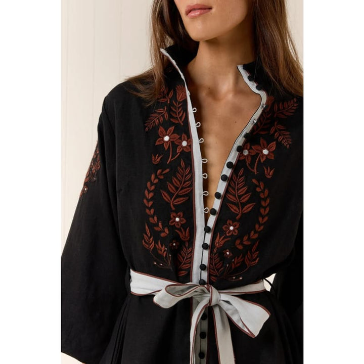 Rosewood Mini Dress | Rosewood Embroidery