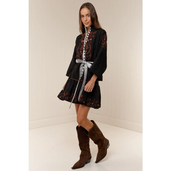 Rosewood Mini Dress | Rosewood Embroidery