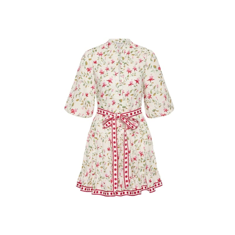 Ruba Mini Dress | Pink Petals - Dress