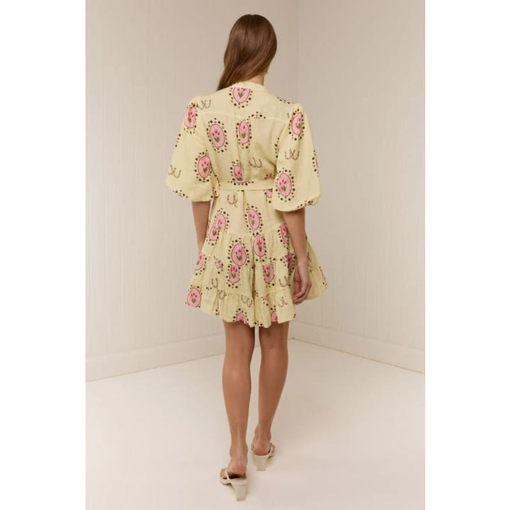 Ruba Mini Dress | Savanna Tile - Dress