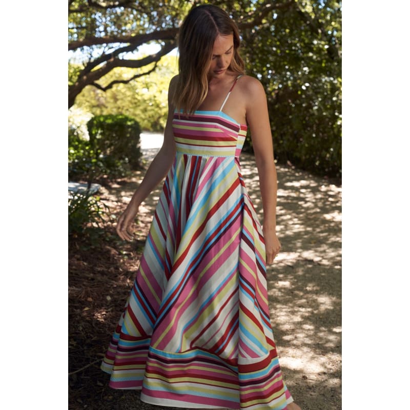 Rue Dress | Monarch Stripe - Dress