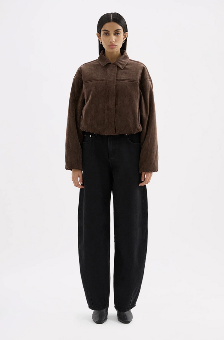 Sabina Bomber | Espresso