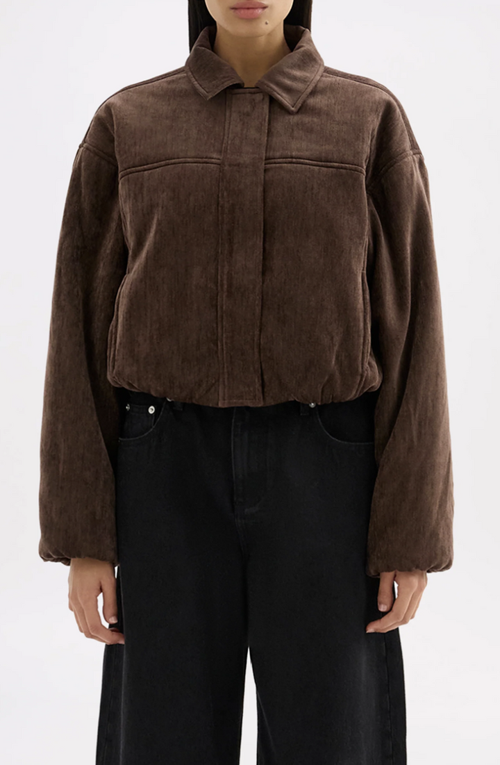 Sabina Bomber | Espresso