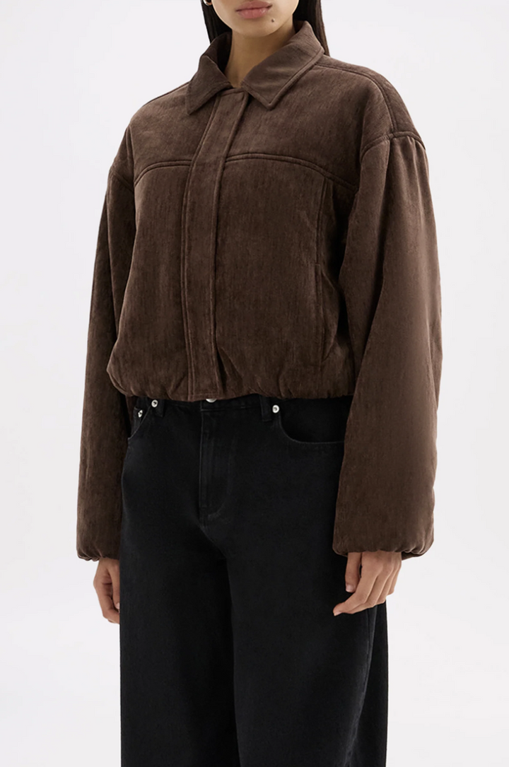 Sabina Bomber | Espresso