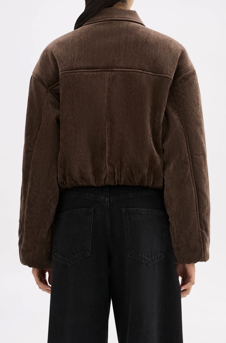 Sabina Bomber | Espresso