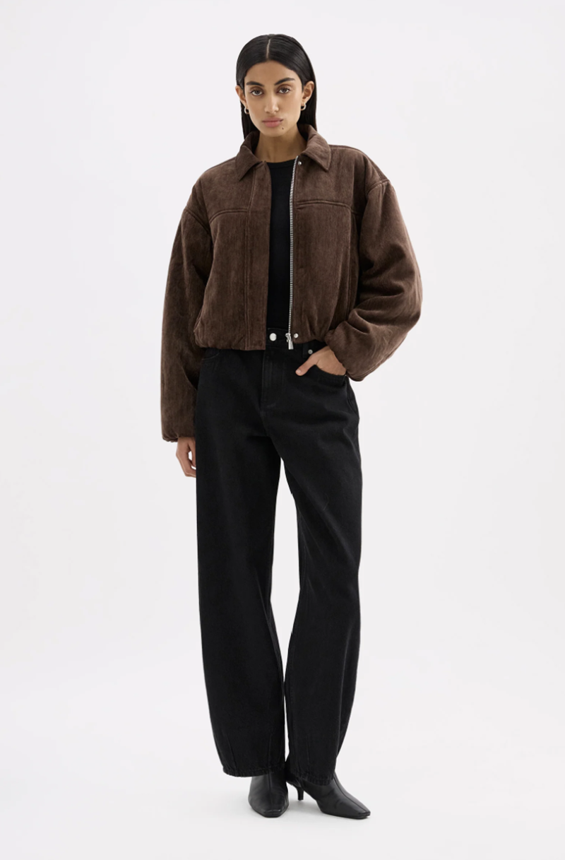 Sabina Bomber | Espresso