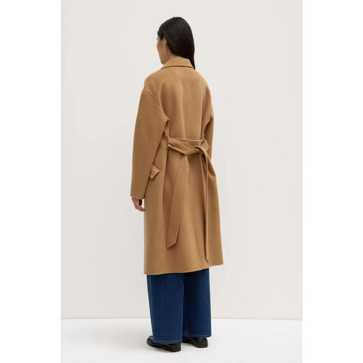 Sadie Single Breasted Wool Coat | Camel - Jackets