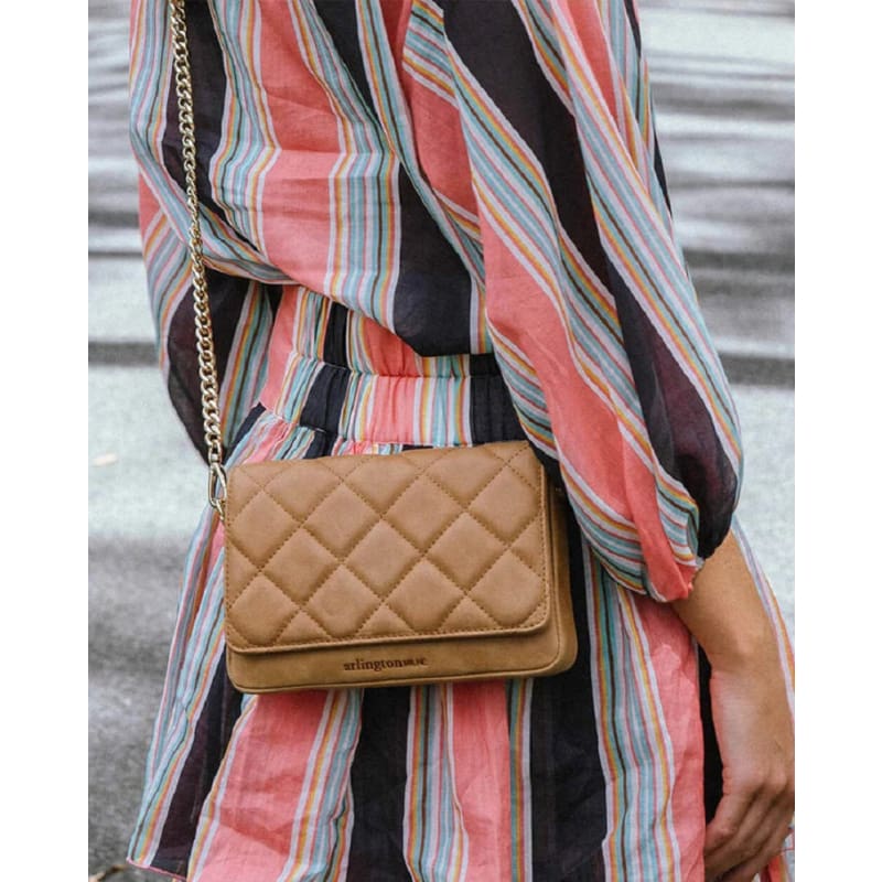 Sarah Crossbody Vintage Tan - Accessories