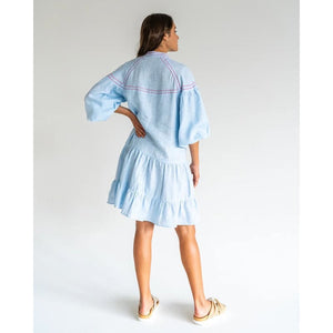 Sardinia Mini Dress | Sky - Dress