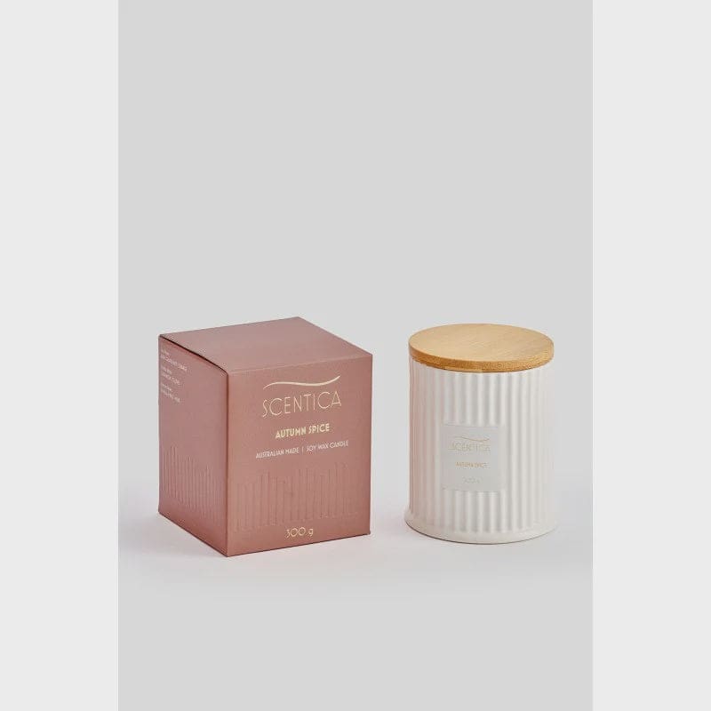 Scentica Signature Candle 300g | Autumn Spice - Accessories