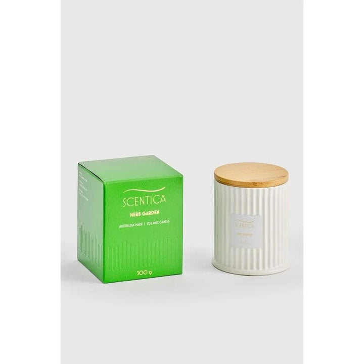 Scentica Signature Candle 300g | Herb Garden - Accessories