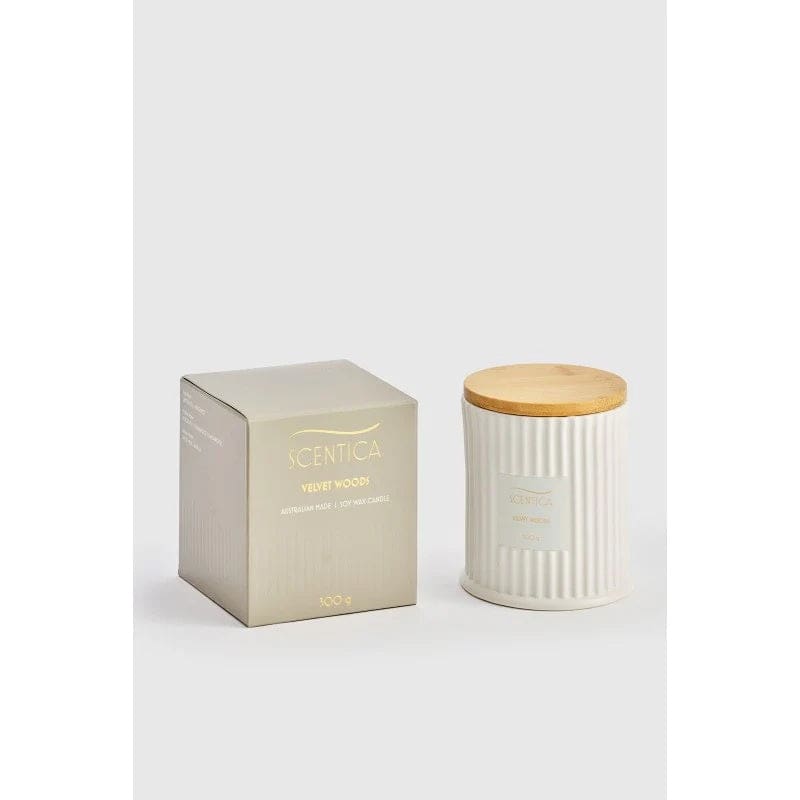 Scentica Signature Candle 300g | Velvet Woods - Accessories